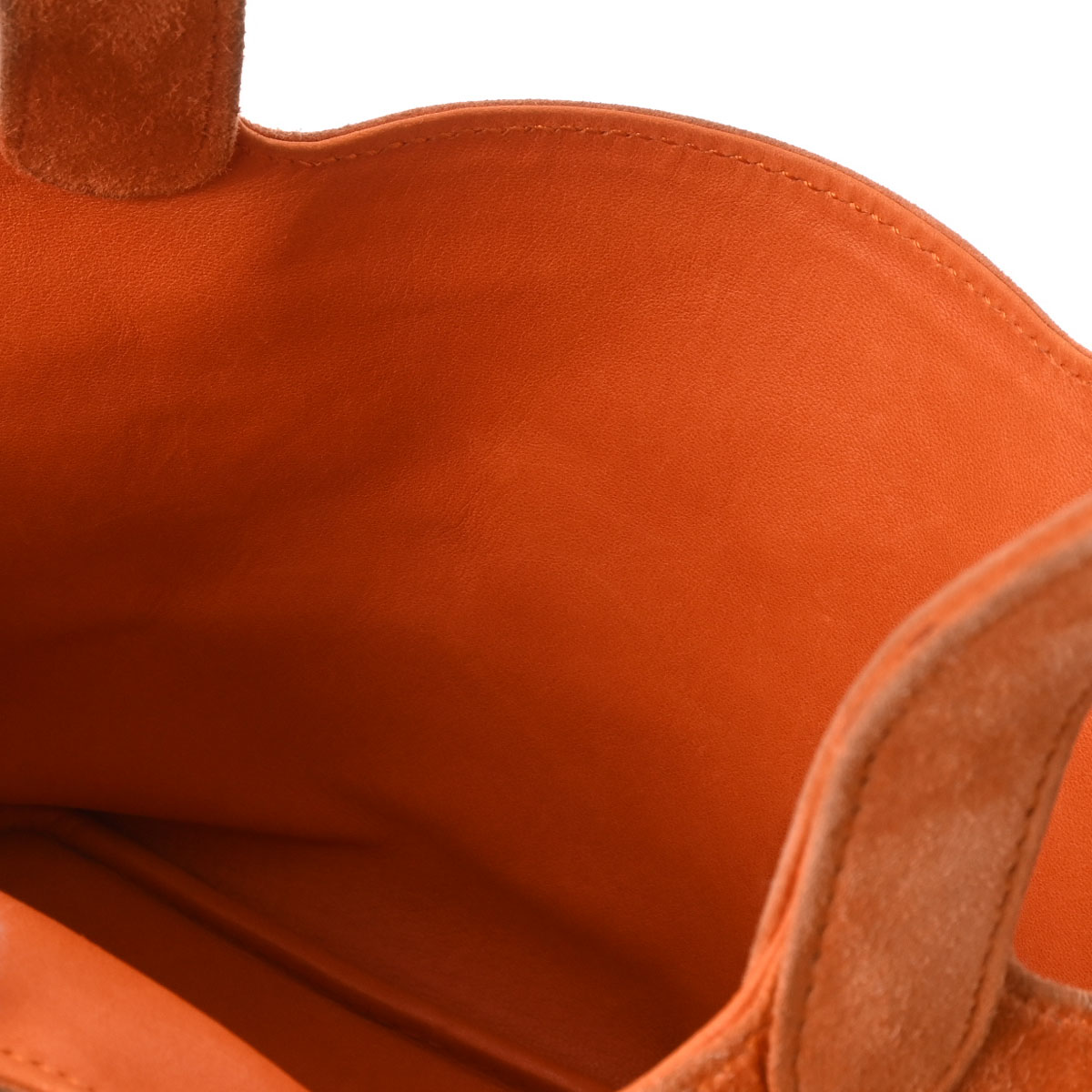 エルメス / HERMES ピコタン PM オレンジ/パラジウム金具 ドブリス