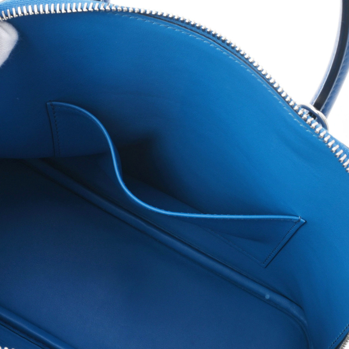 エルメス ボリード 1923 25 ブルーフランス エバーカラー レディース