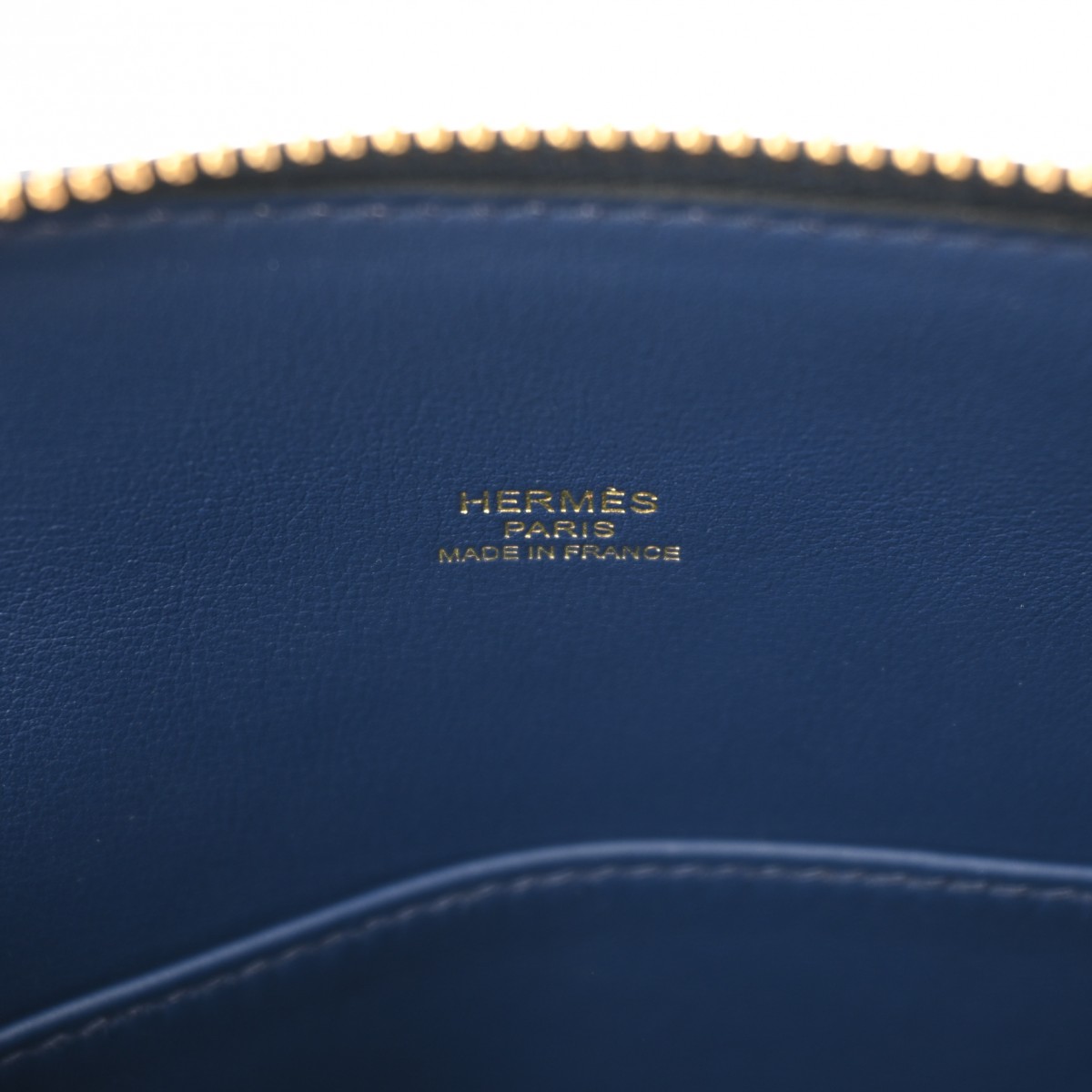 エルメス ボリード 1923 25 トリコロール ブルーサフィール/ルージュ