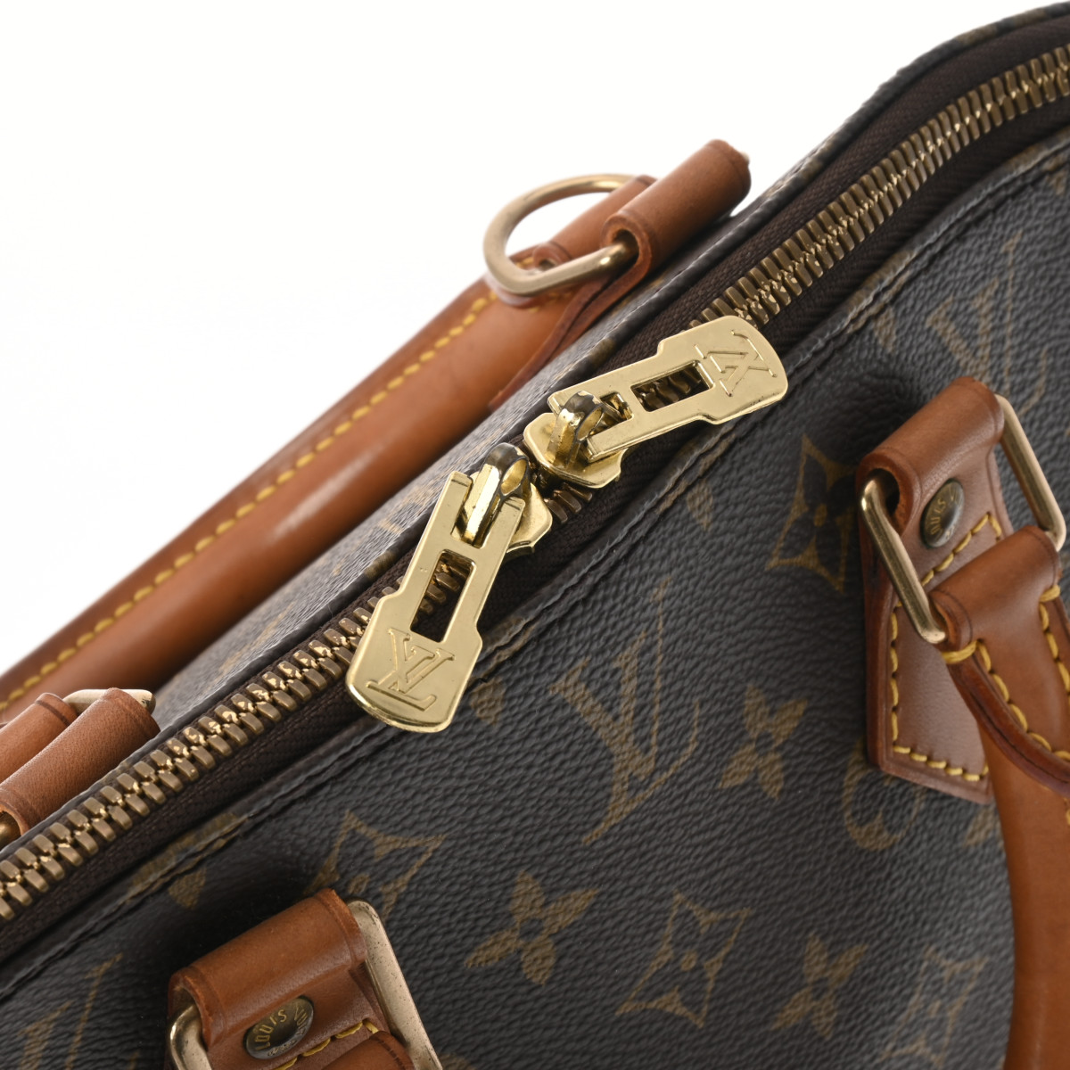 ルイ ヴィトン モノグラム アルマ PM 旧型 USA製 ブラウン M51130