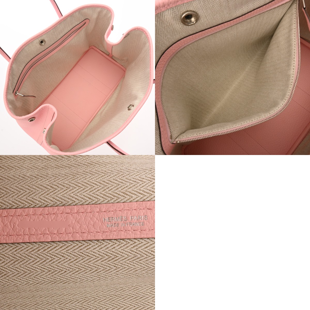 エルメス ガーデンパーティ PM ローズサクラ ヴァッシュカントリー