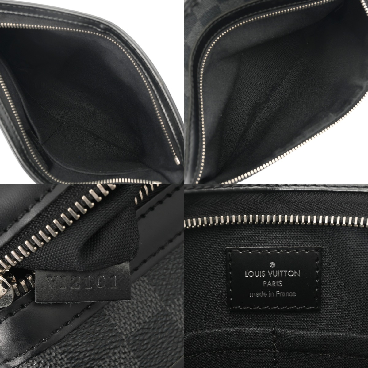 ルイ ヴィトン ダミエグラフィット トマス ブラック N58028 ダミエ