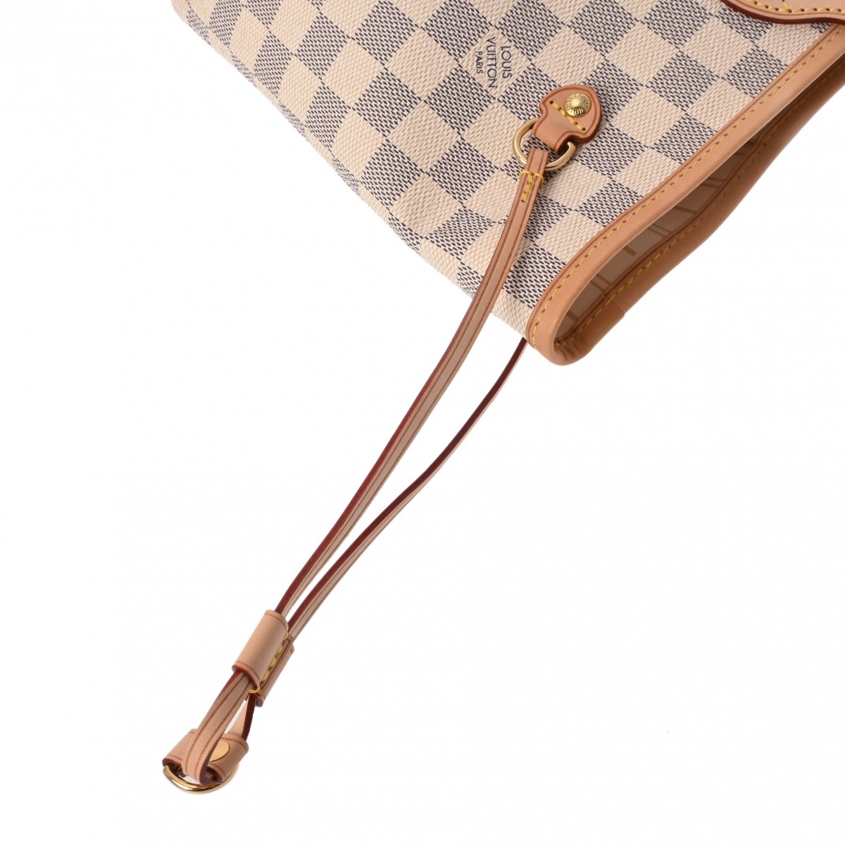 ルイ ヴィトン ダミエアズール ネヴァーフル MM ホワイト N51107