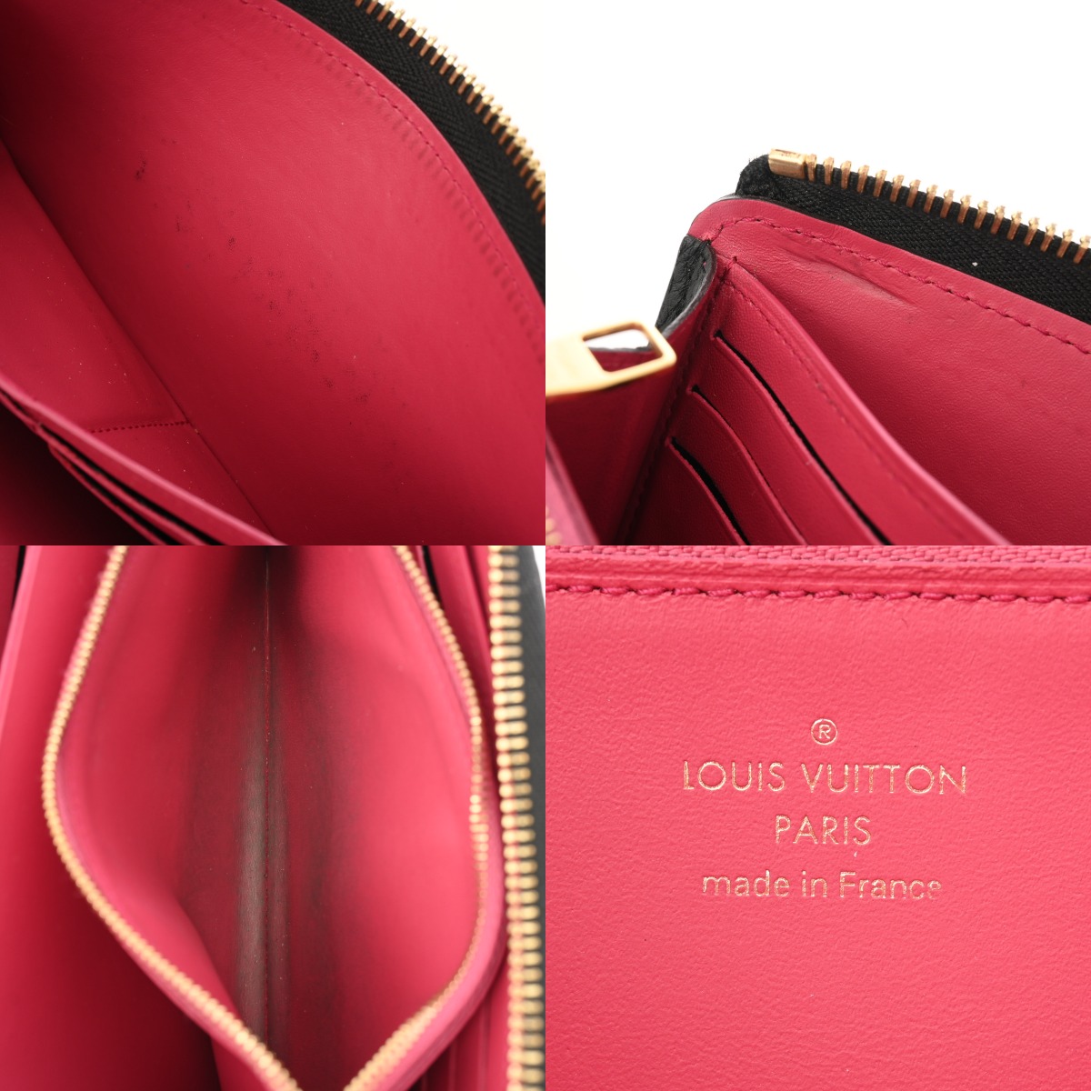 ルイ ヴィトン ポルトフォイユ コメット ノワール/ピンク M63102