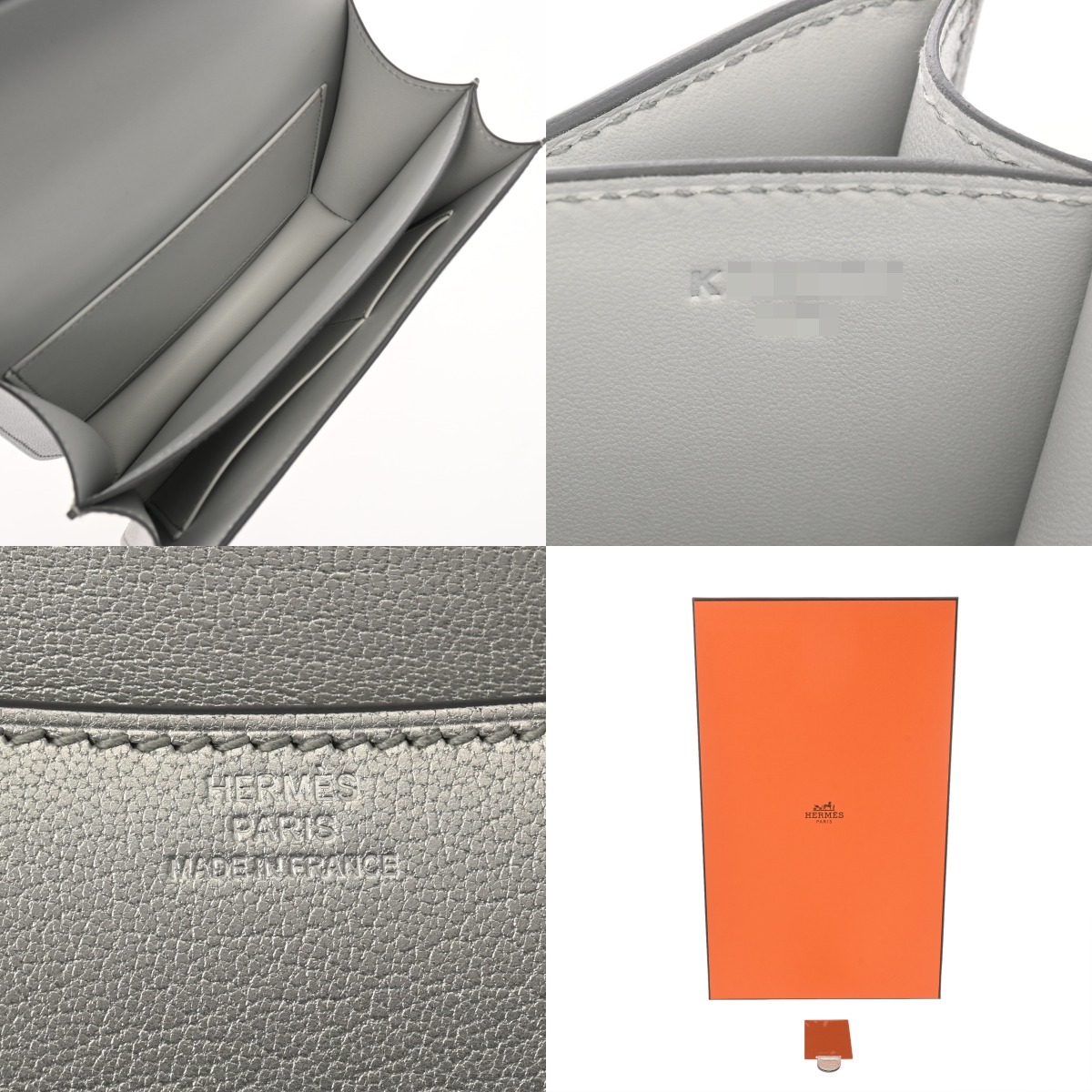 エルメス コンスタンス3 18 ミロワール アルジャン シェーブルシャム