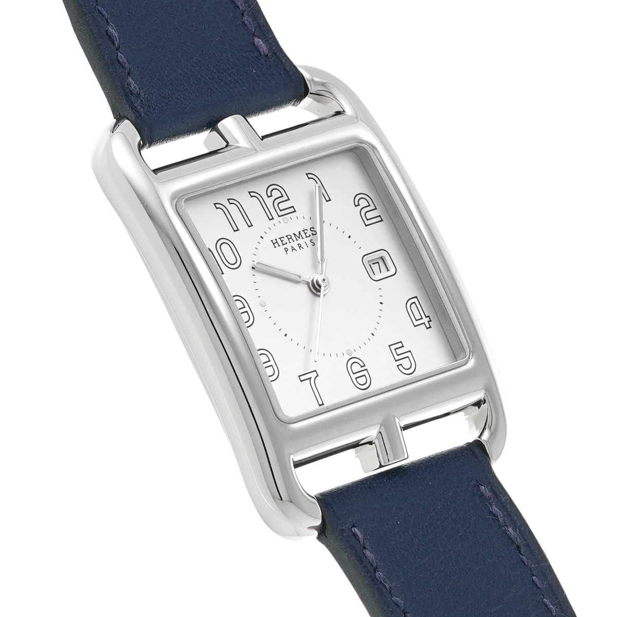 エルメス ケープコッド CC2.710 シルバー ユニセックス 時計 【中古