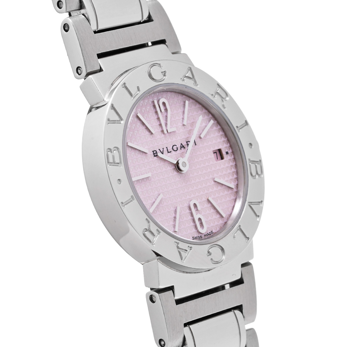 ブルガリ ブルガリブルガリ BB26SS ピンク レディース 時計 【中古