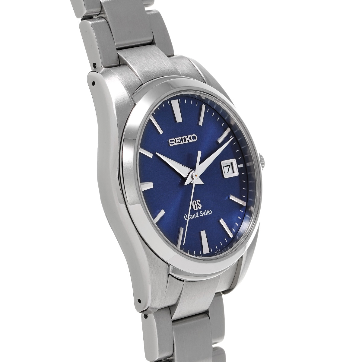 グランドセイコー クォーツ SBGX065 ブルー メンズ 時計 【中古