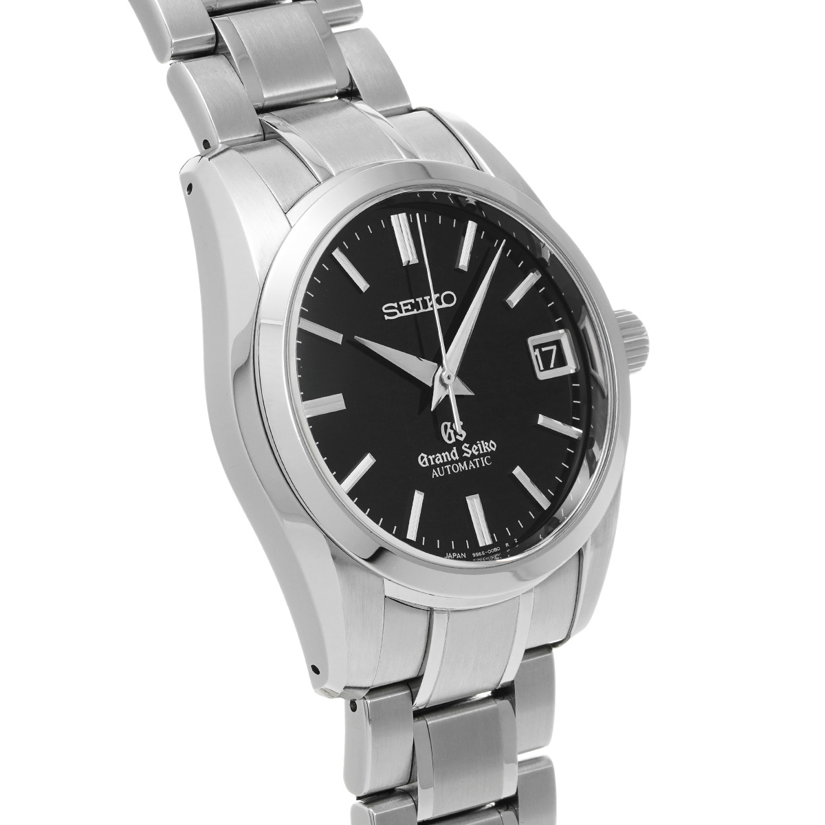 グランドセイコー メカニカル SBGR053 ブラック メンズ 時計 【中古