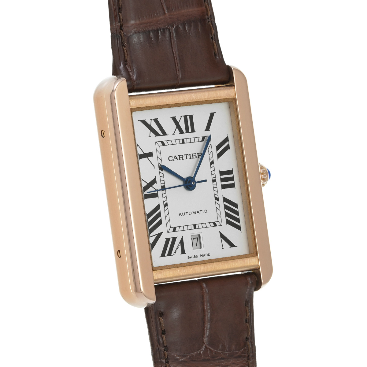 カルティエ タンク ソロ XL W5200026 シルバー メンズ 時計 【中古