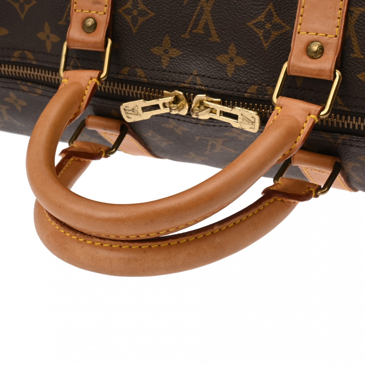 ルイ ヴィトン モノグラム キーポル バンドリエール 55 2WAY ブラウン