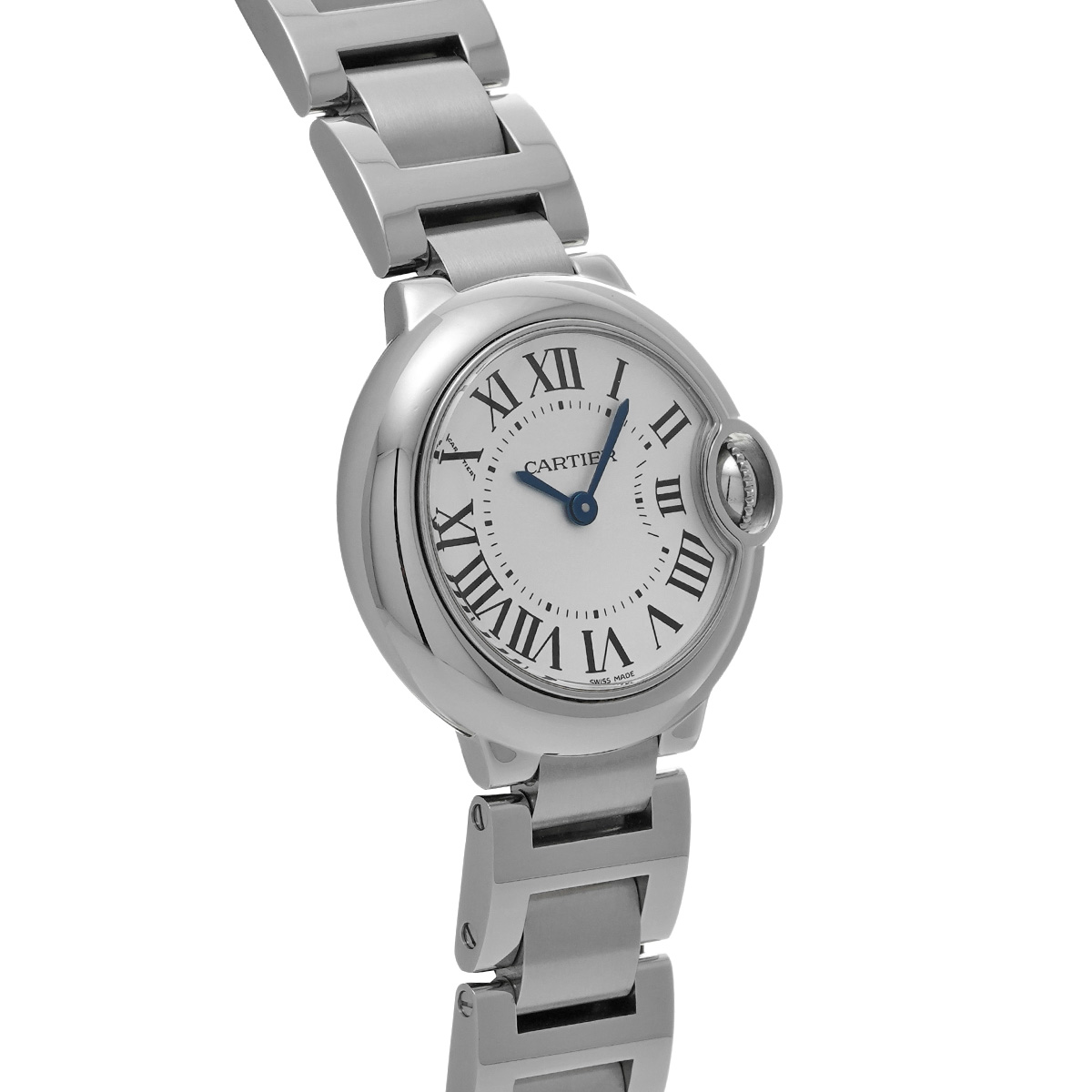 カルティエ バロンブルー ドゥ カルティエ 28mm W69010Z4 シルバー