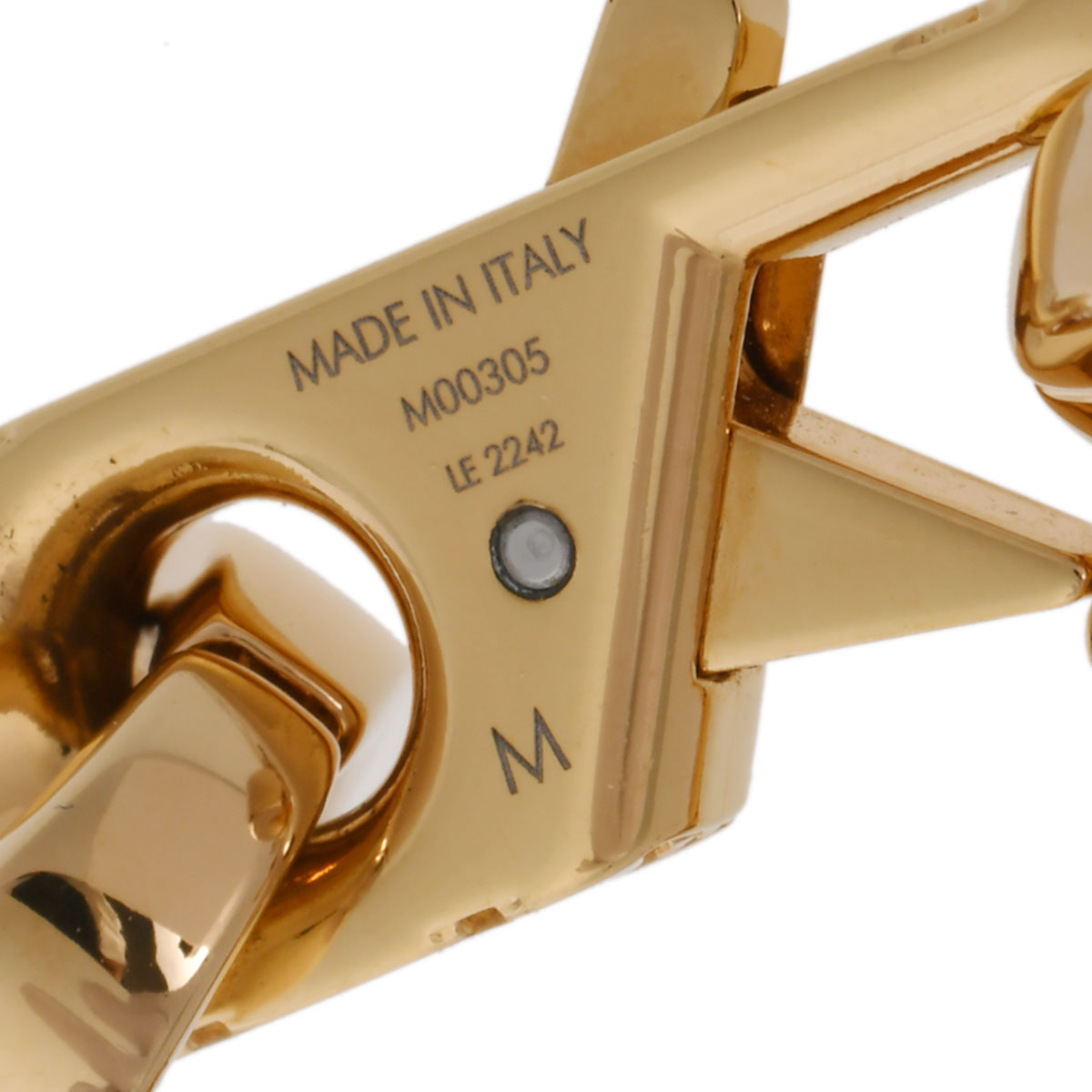 ルイ ヴィトン チェーンリンクスブレスレット ＃M ゴールド M00305