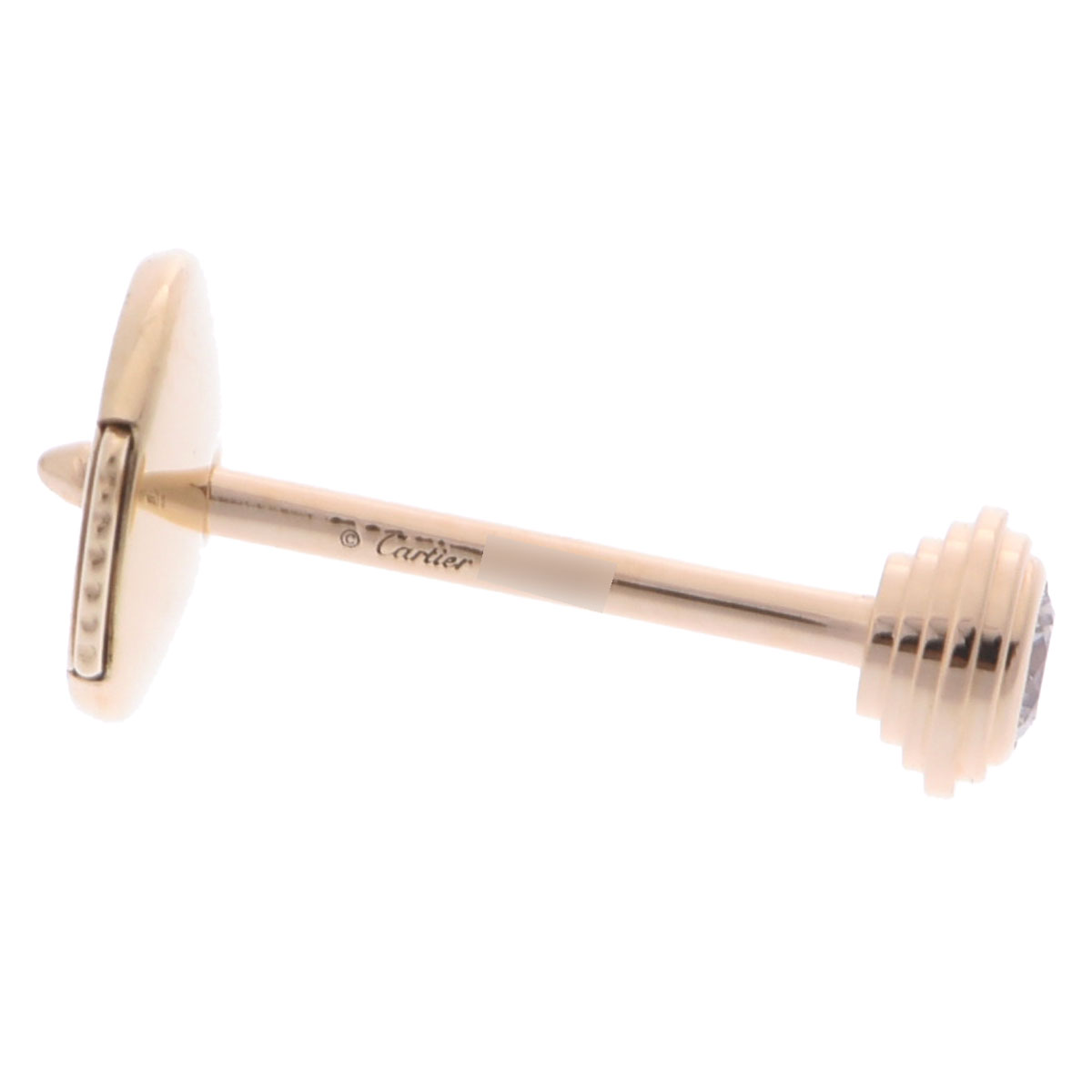 カルティエ ダムールピアス XS ゴールド K18イエローゴールド YG