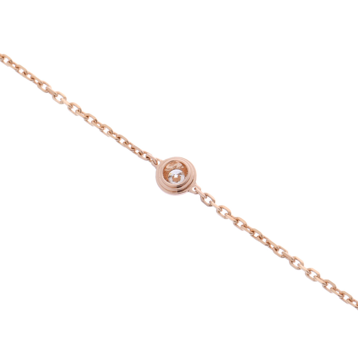 カルティエ ダムール ブレスレット XS ゴールド CRB6045717 K18ピンク