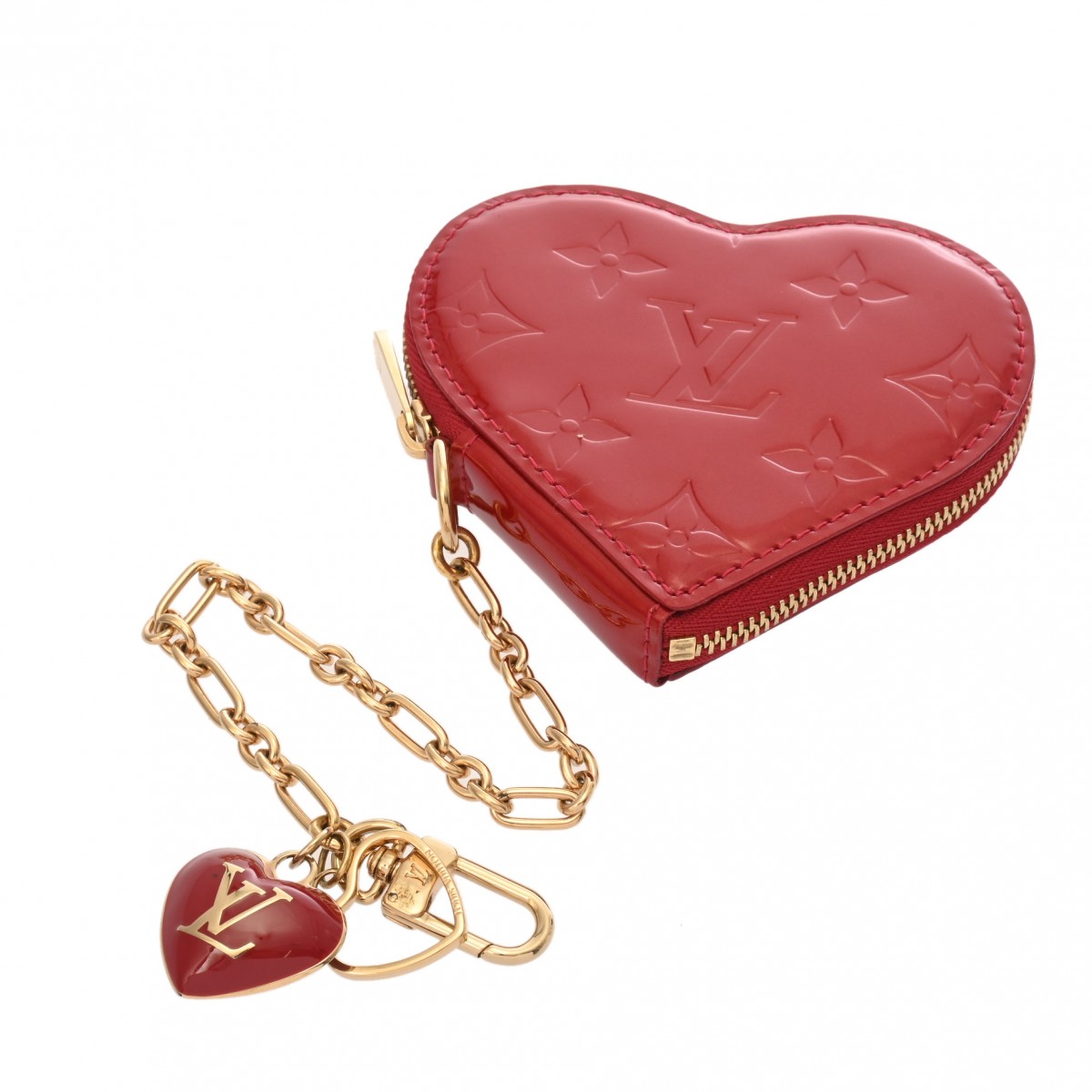 ルイ ヴィトン モノグラムヴェルニ ポルトモネクール ポムダムール