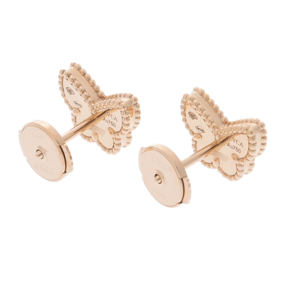 ヴァン クリーフ&アーペル スウィート パピヨン ピアス ゴールド