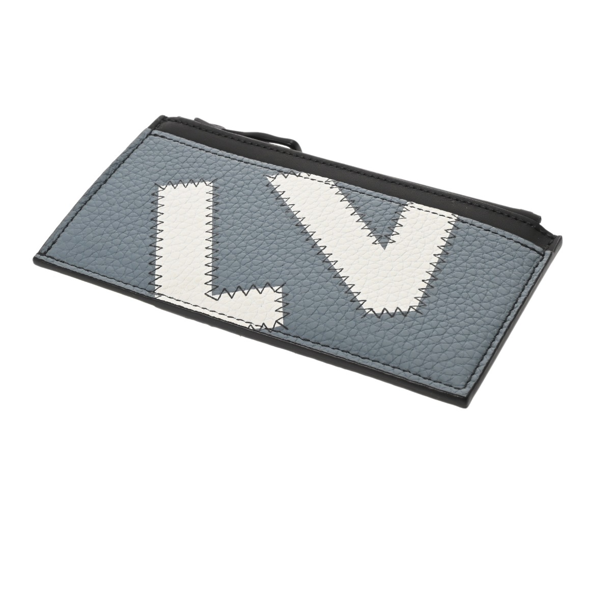 ルイ ヴィトン コインカードホルダー ブルー/ホワイト M81314 トリヨン