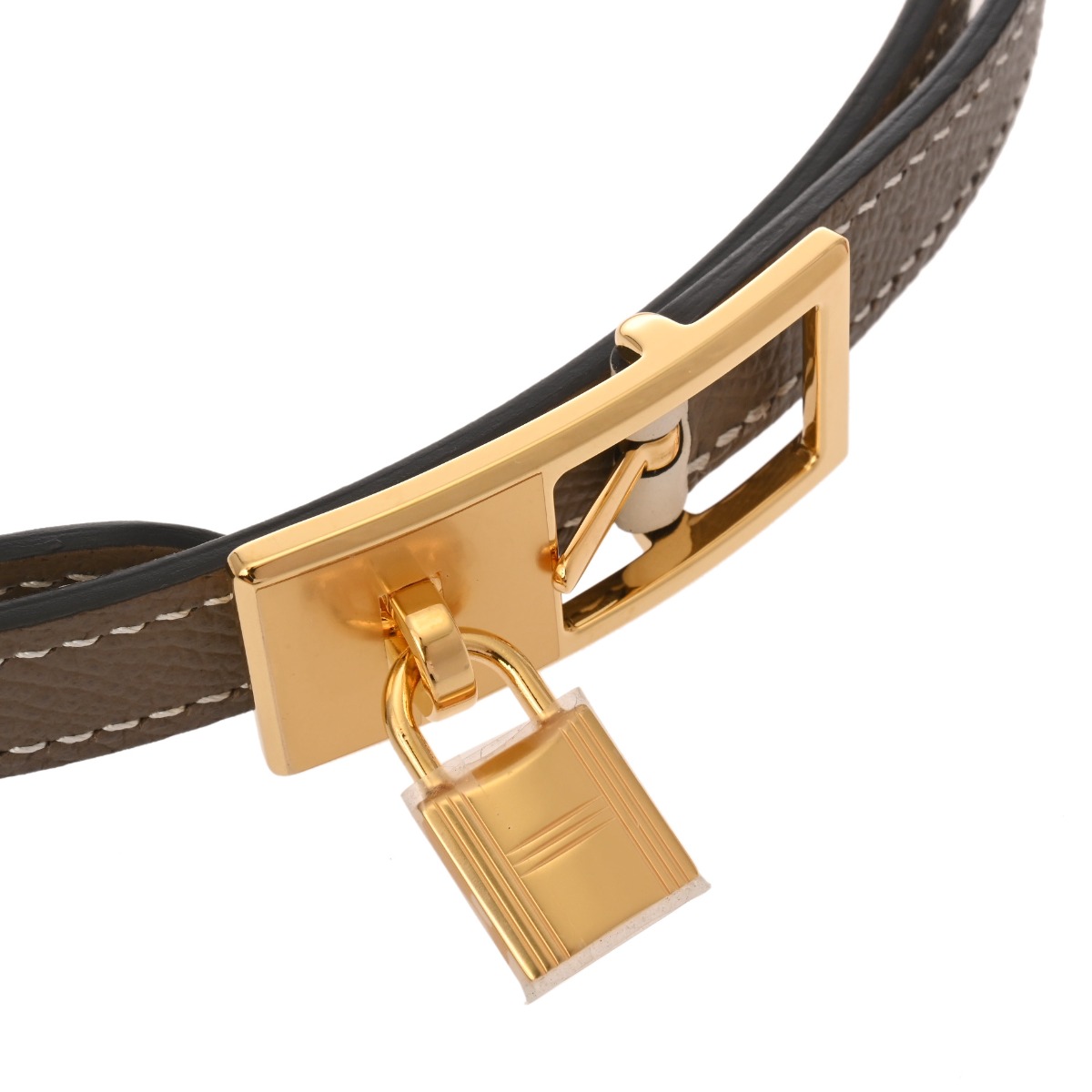 エルメス ベルト ラッキー 15 エトゥープ/ナタ ヴォーエプソン