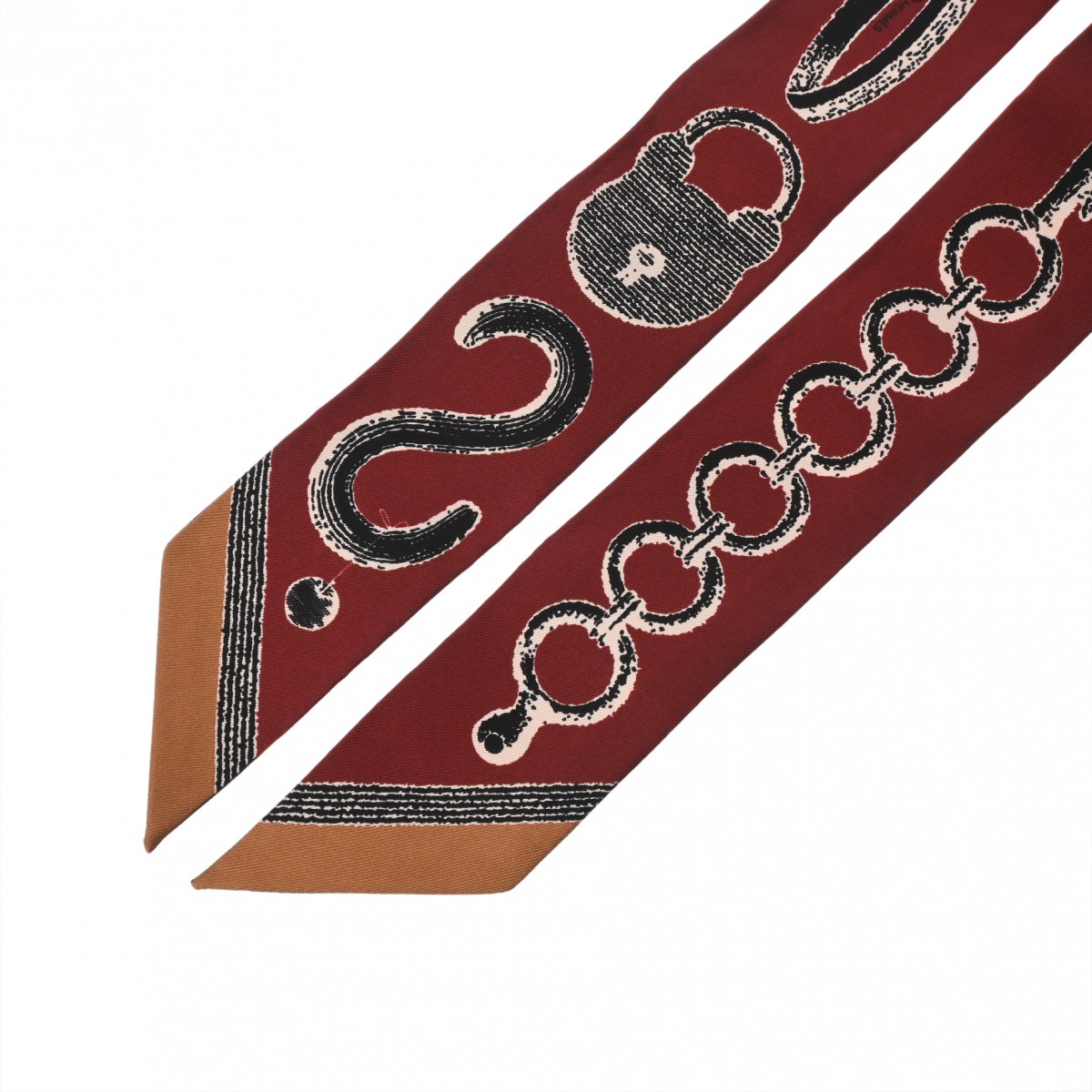 エルメス ツイリー INVENTAIRE POETIQUE DE BRIIDES A BLOC ブラック系