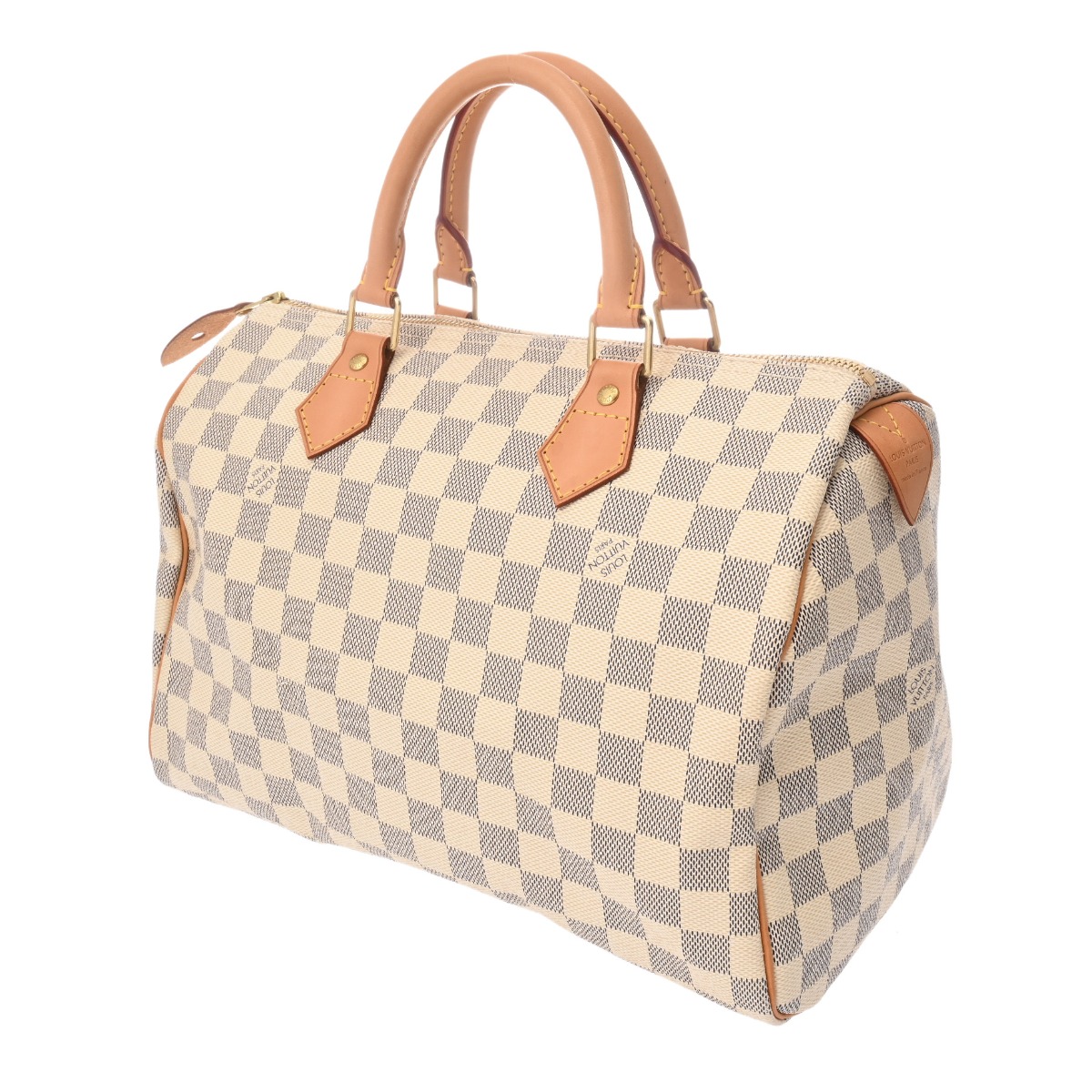 ルイヴィトン ダミエアズール スピーディ 30 ホワイト N41533 ダミエ