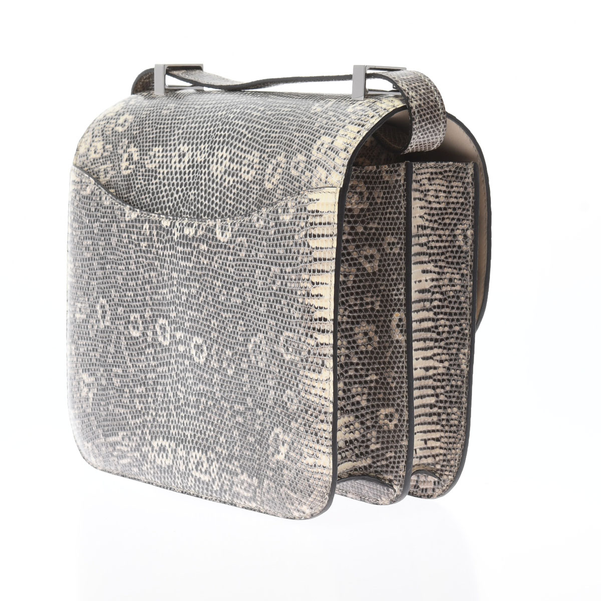 エルメス / HERMES コンスタンス 24 オンブレ/パラジウム金具 リザード