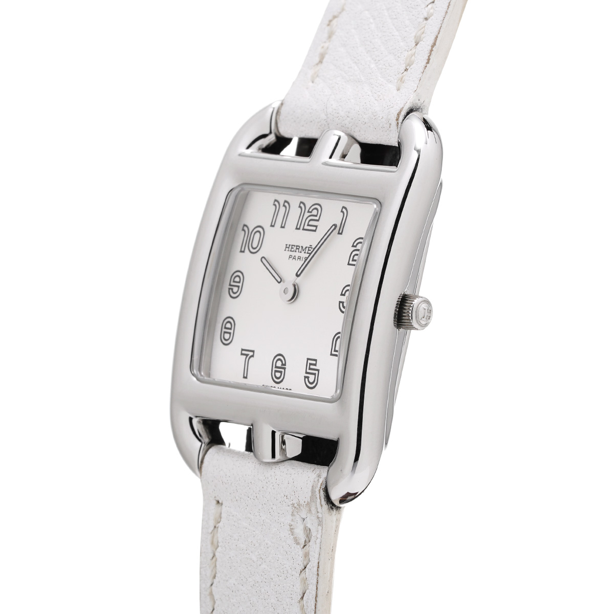 エルメス ケープコッド ドゥブルトゥール CC1.210 ホワイト レディース