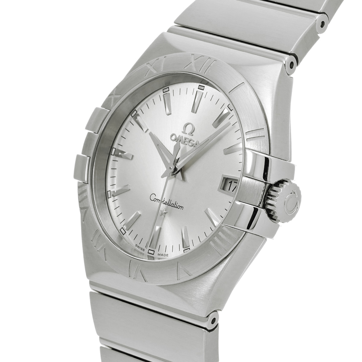 オメガ コンステレーション クォーツ 123.10.35.60.02.001 シルバー