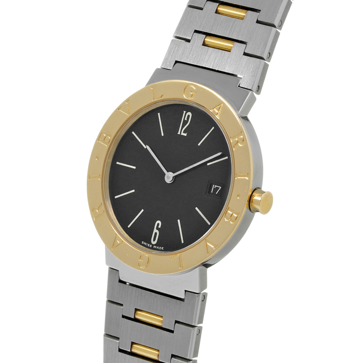 ブルガリ ブルガリブルガリ BB33SGD ブラック ユニセックス 時計