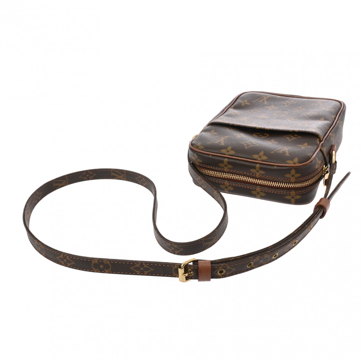 ルイ ヴィトン モノグラム プチマルソー ブラウン M40264 モノグラム