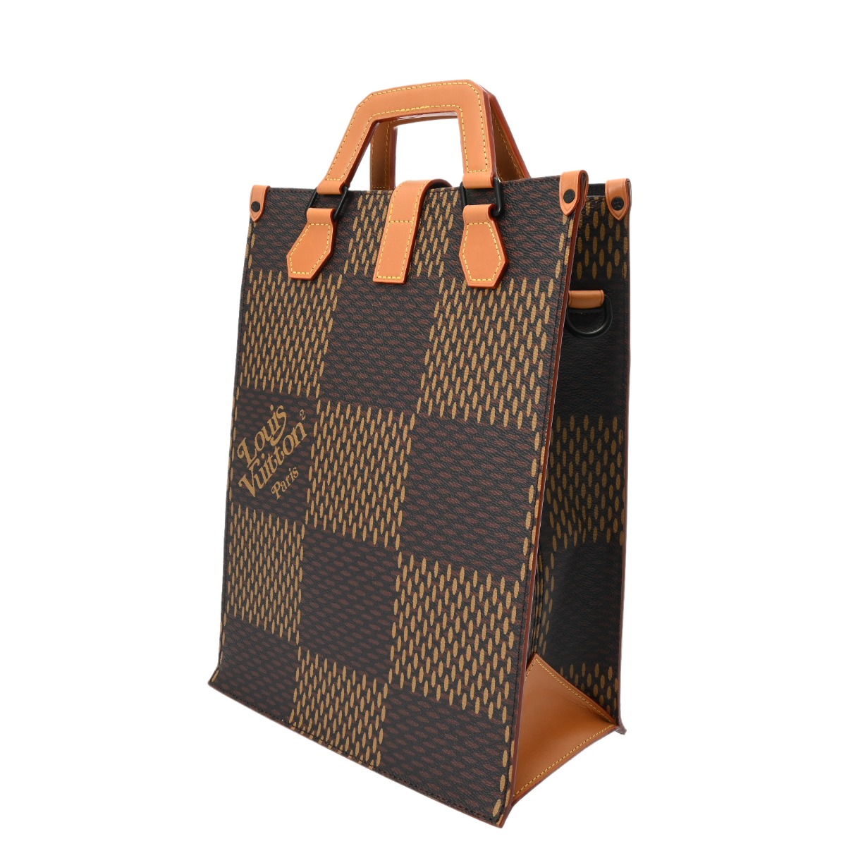 ルイ ヴィトン ダミエジャイアント/モノグラム ミニトート NIGOコラボ