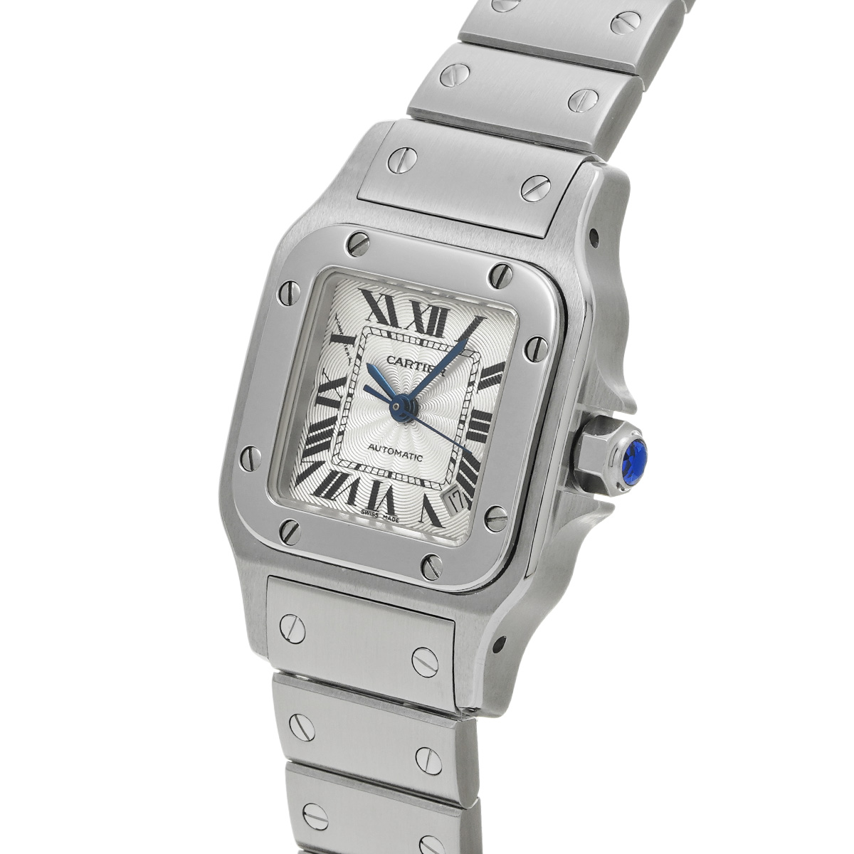 カルティエ サントス ガルベ SM W20054D6 シルバー レディース 時計
