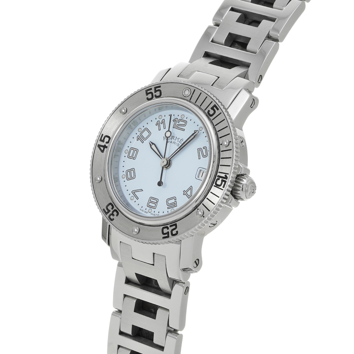 エルメス クリッパー ダイバー CL5.210 ホワイト レディース 時計