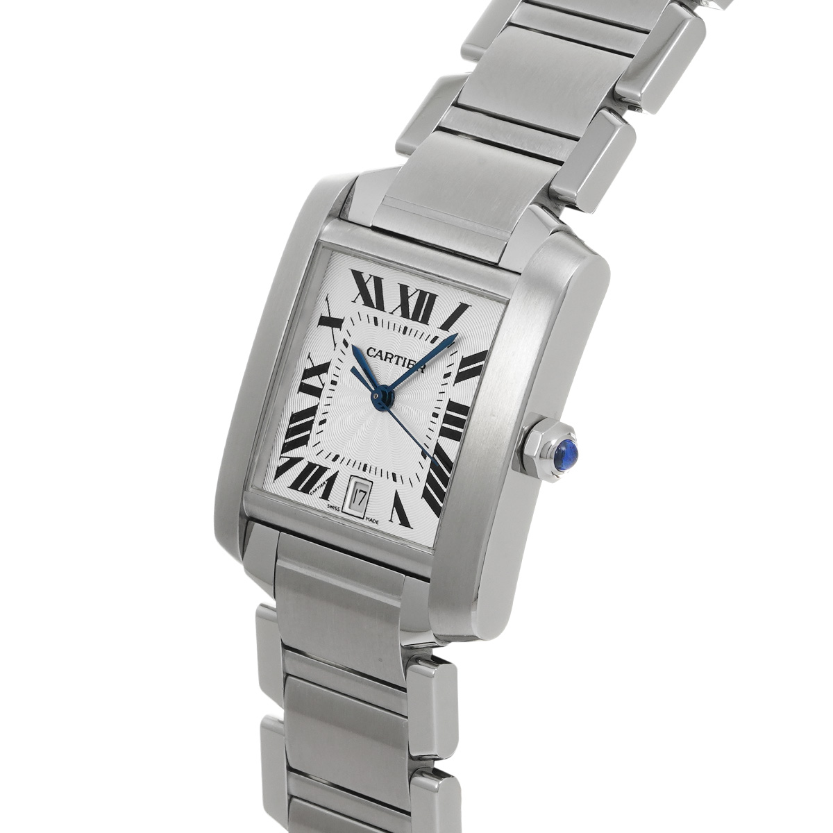 カルティエ タンク フランセーズ LM W51002Q3 シルバー メンズ 時計