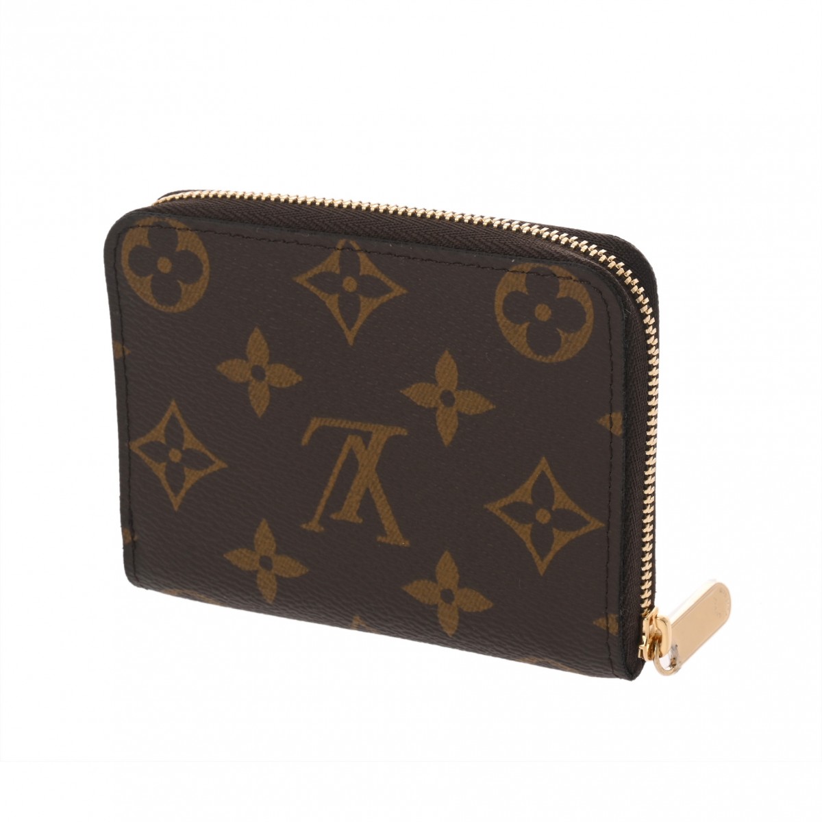 ルイ ヴィトン モノグラム ジッピーコインパース ブラウン M60067
