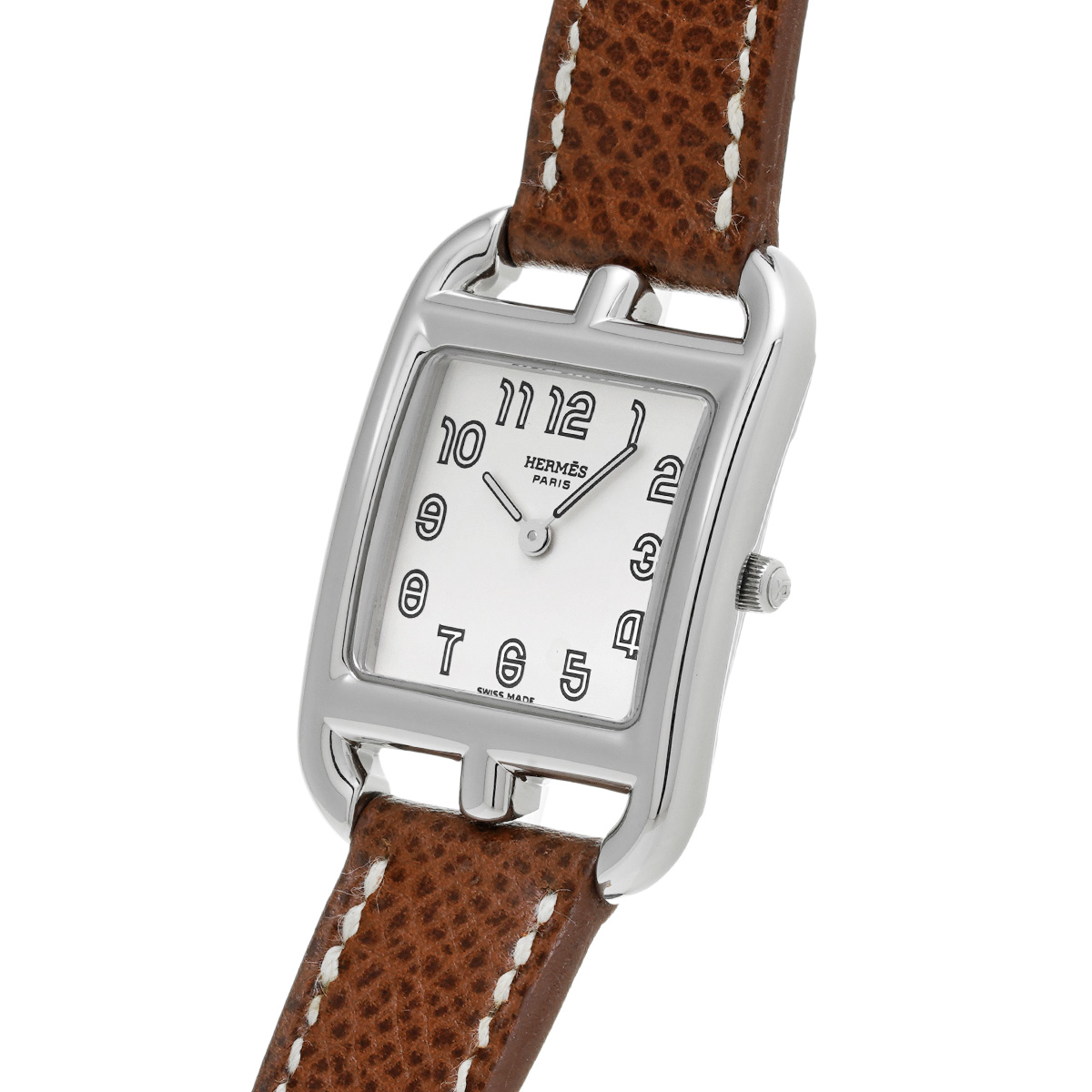 エルメス ケープコッド ドゥブルトゥール CC1.210 シルバー レディース