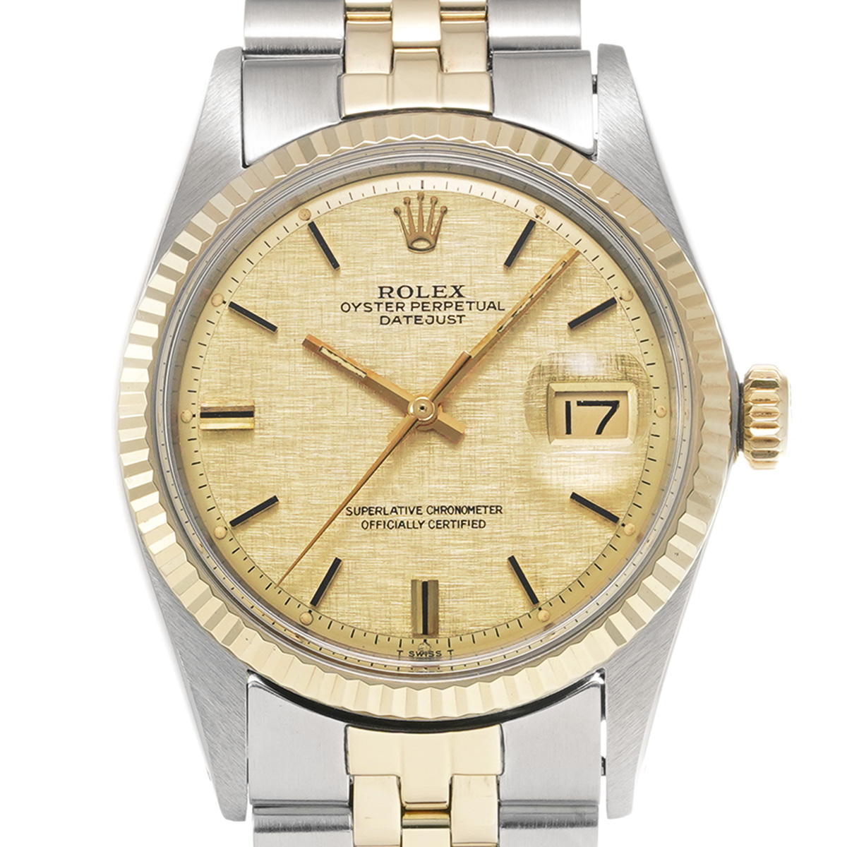 ロレックス / ROLEX デイトジャスト 1601 シャンパンモザイク メンズ