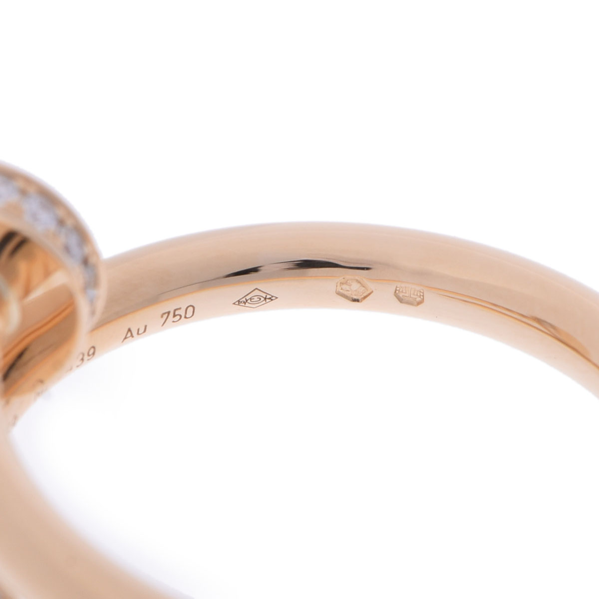 カルティエ ジュストアンクル リング #59 ゴールド K18イエロー