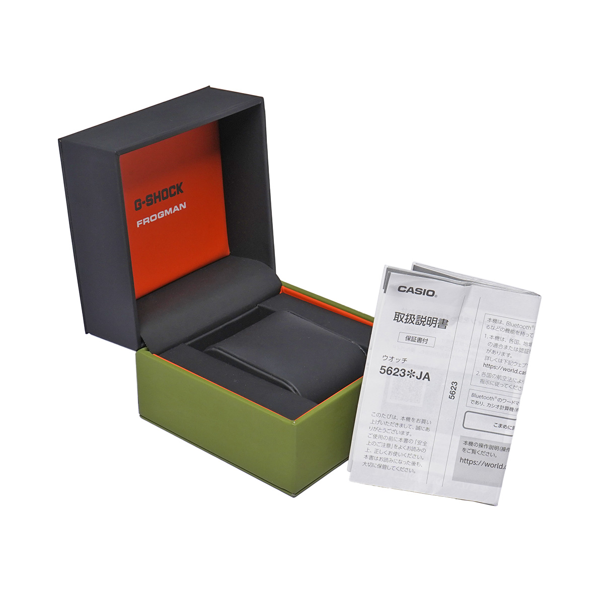 カシオ G-SHOCK フロッグマン ボルネオ・レインボー・トード GWF