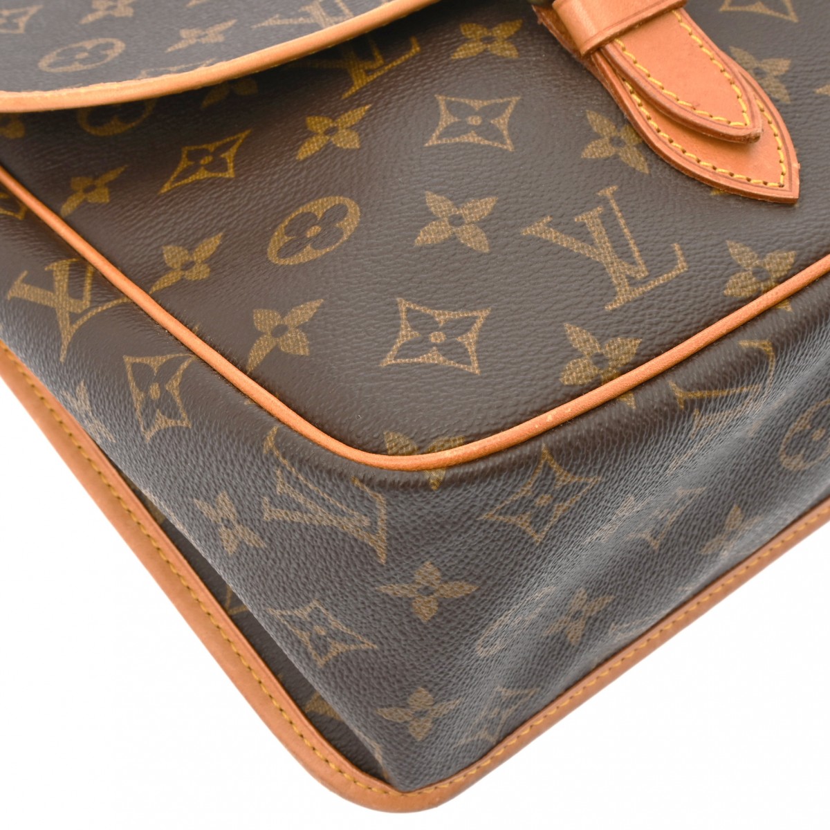 ルイ ヴィトン モノグラム ジベシエール GM ブラウン M42249