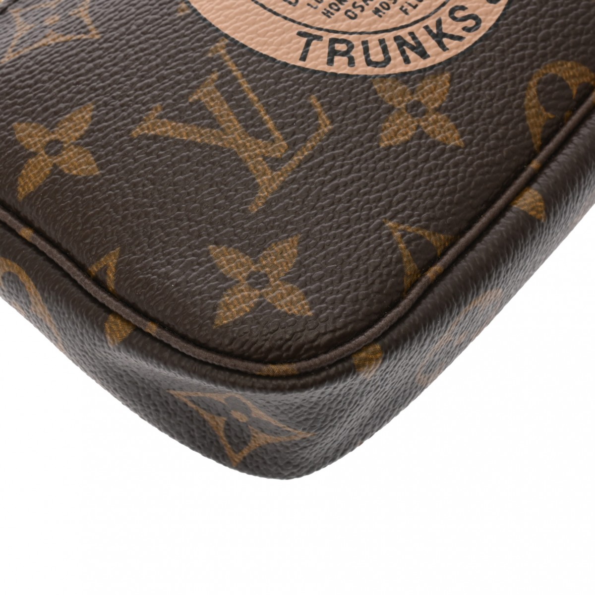 ルイ ヴィトン モノグラム ミニポシェットアクセソワール T&B ブラウン