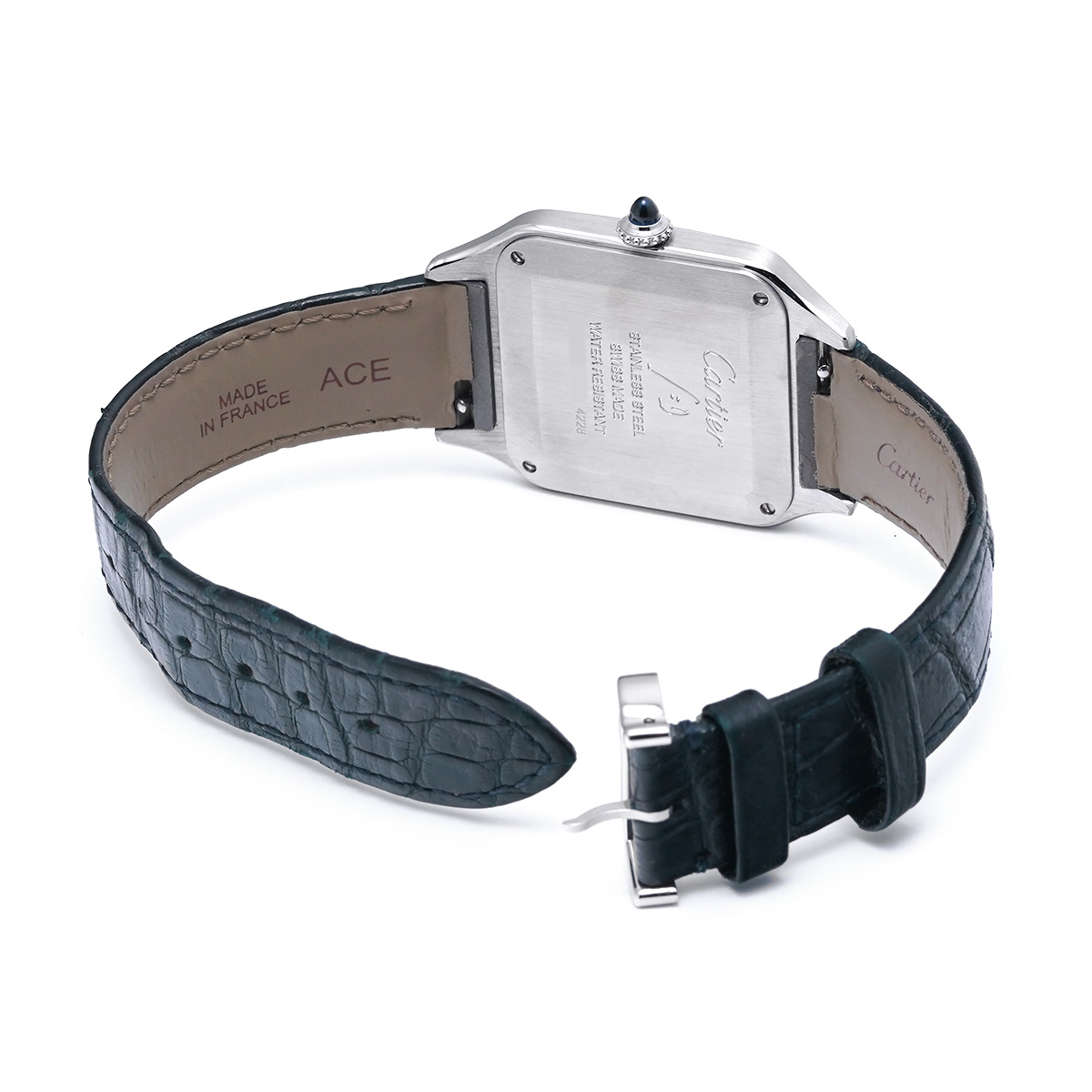 カルティエ サントス デュモン LM WSSA0022 シルバー メンズ 時計