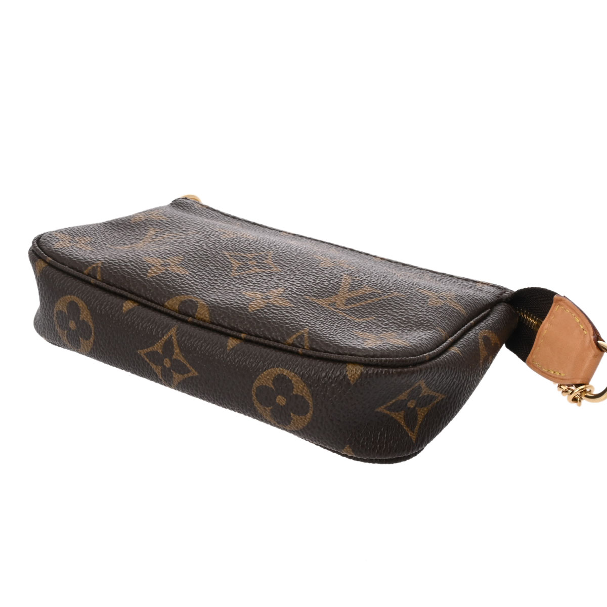 ルイ ヴィトン モノグラム ミニポシェット アクセソワール ブラウン