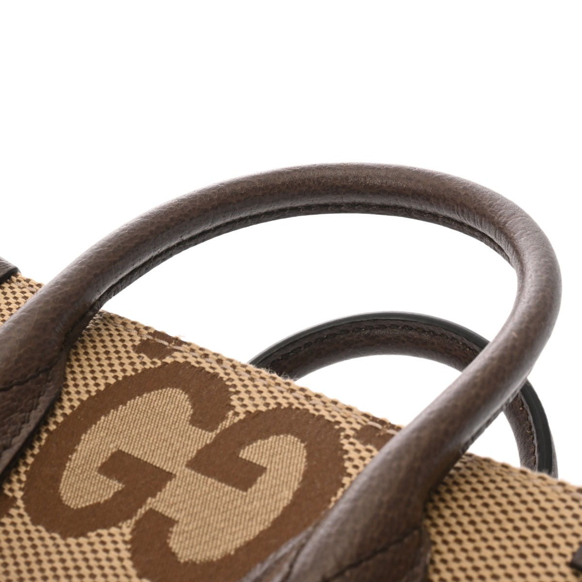 グッチ ジャンボGG ミニ トートバッグ 2WAY ベージュ/ブラウン