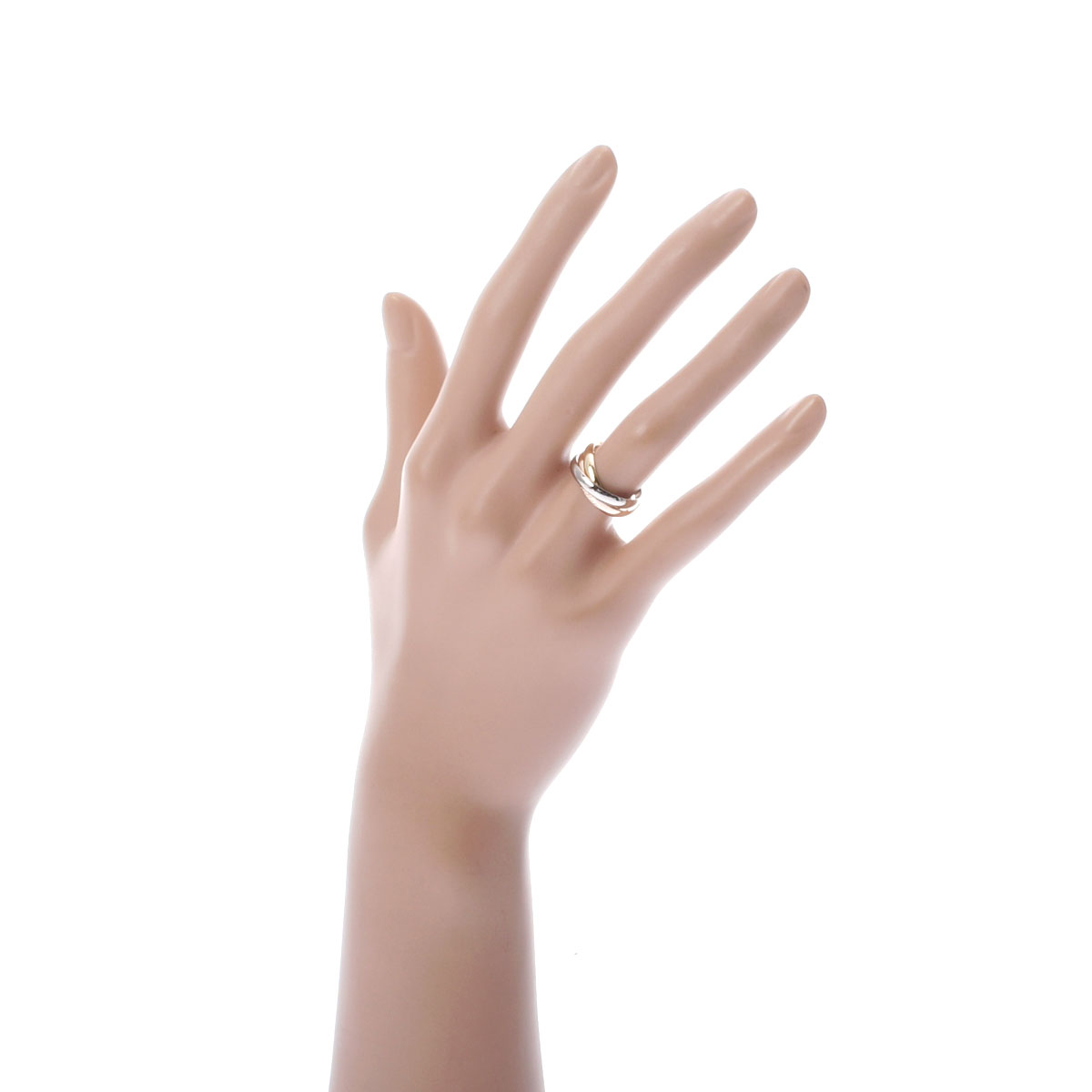 カルティエ トリニティリング SM #48 ゴールド K18イエローゴールド YG