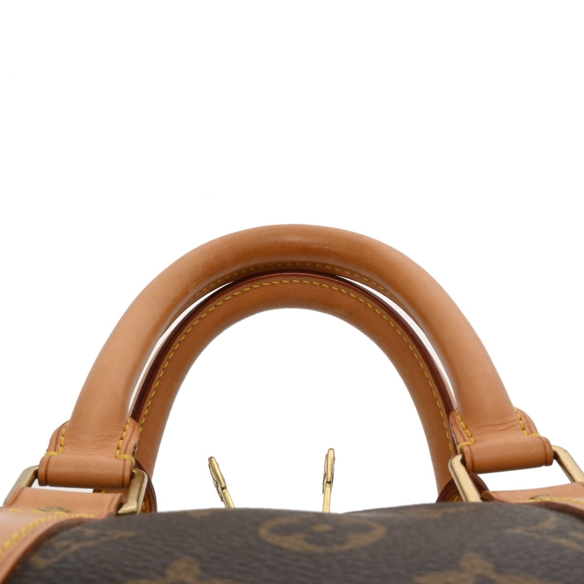 ルイ ヴィトン モノグラム キーポル バンドリエール 45 ブラウン