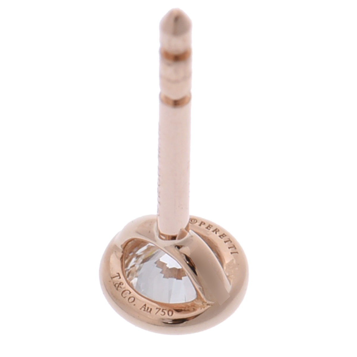 ティファニー バイザヤード ピアス ゴールド K18ピンクゴールド PG