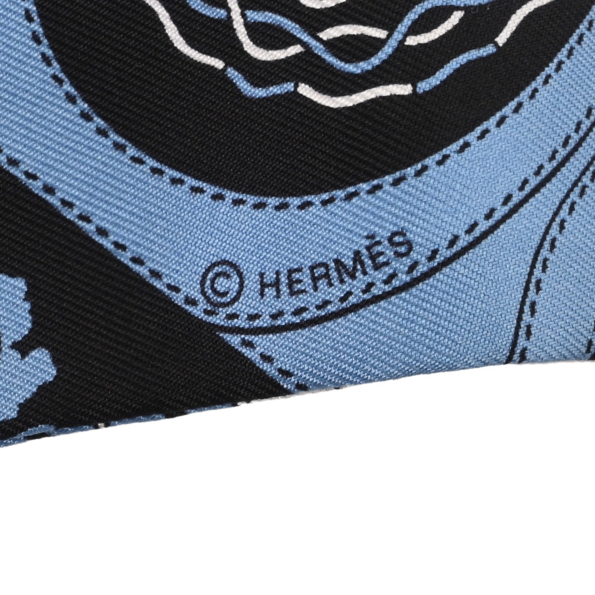 エルメス ツイリー FESTIVAL DES AMAZONES ブルー系/マルチカラー