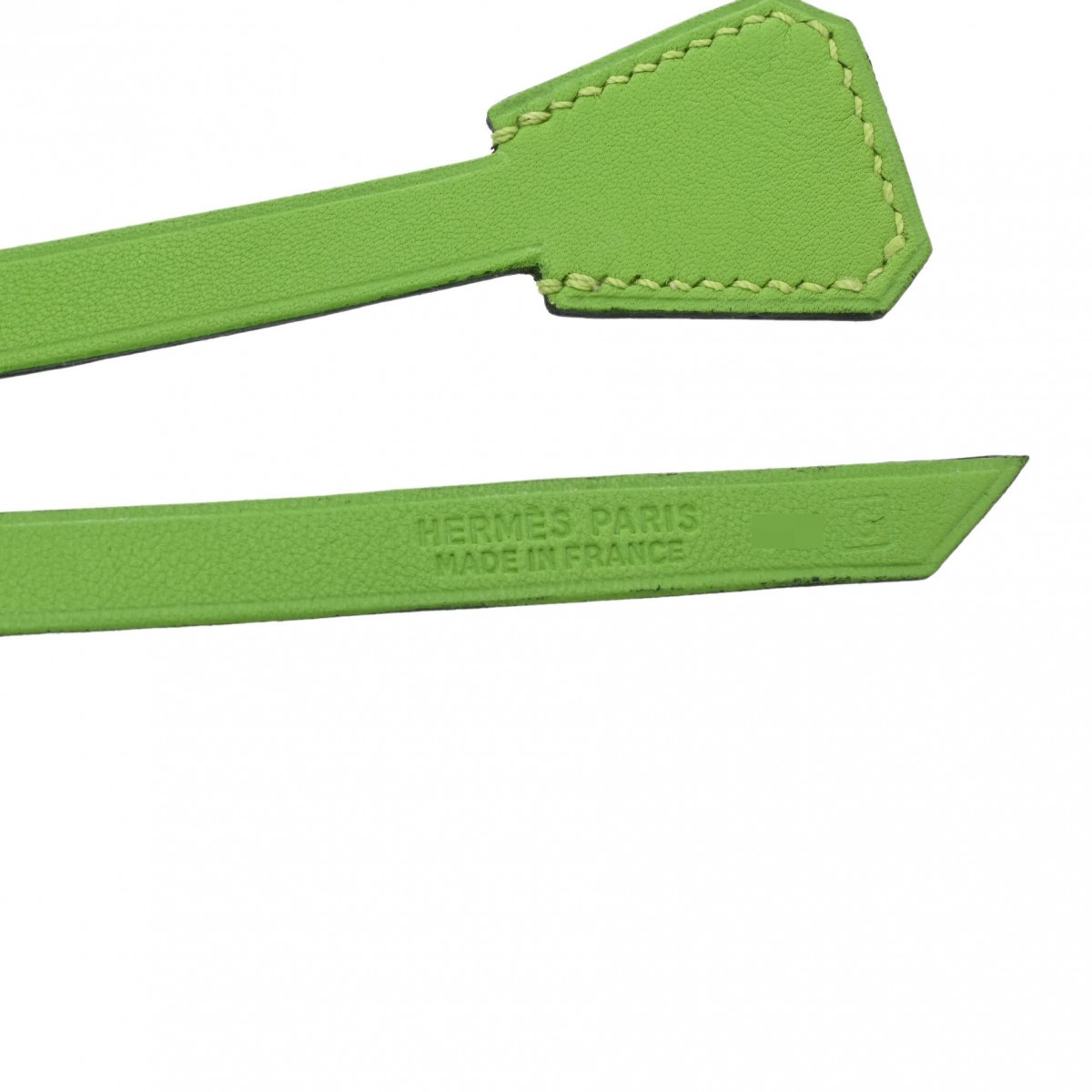 エルメス ブックマーククロシェット グリーン ヴォースイフト ユニ