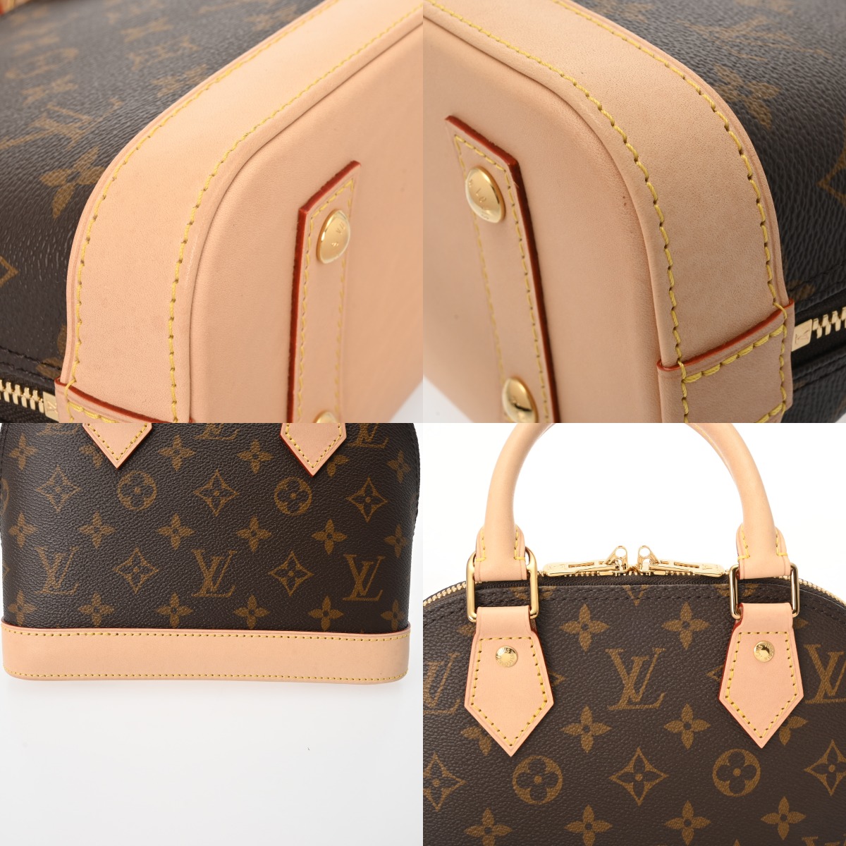 ルイ ヴィトン モノグラム アルマ BB ブラウン M46990 モノグラム